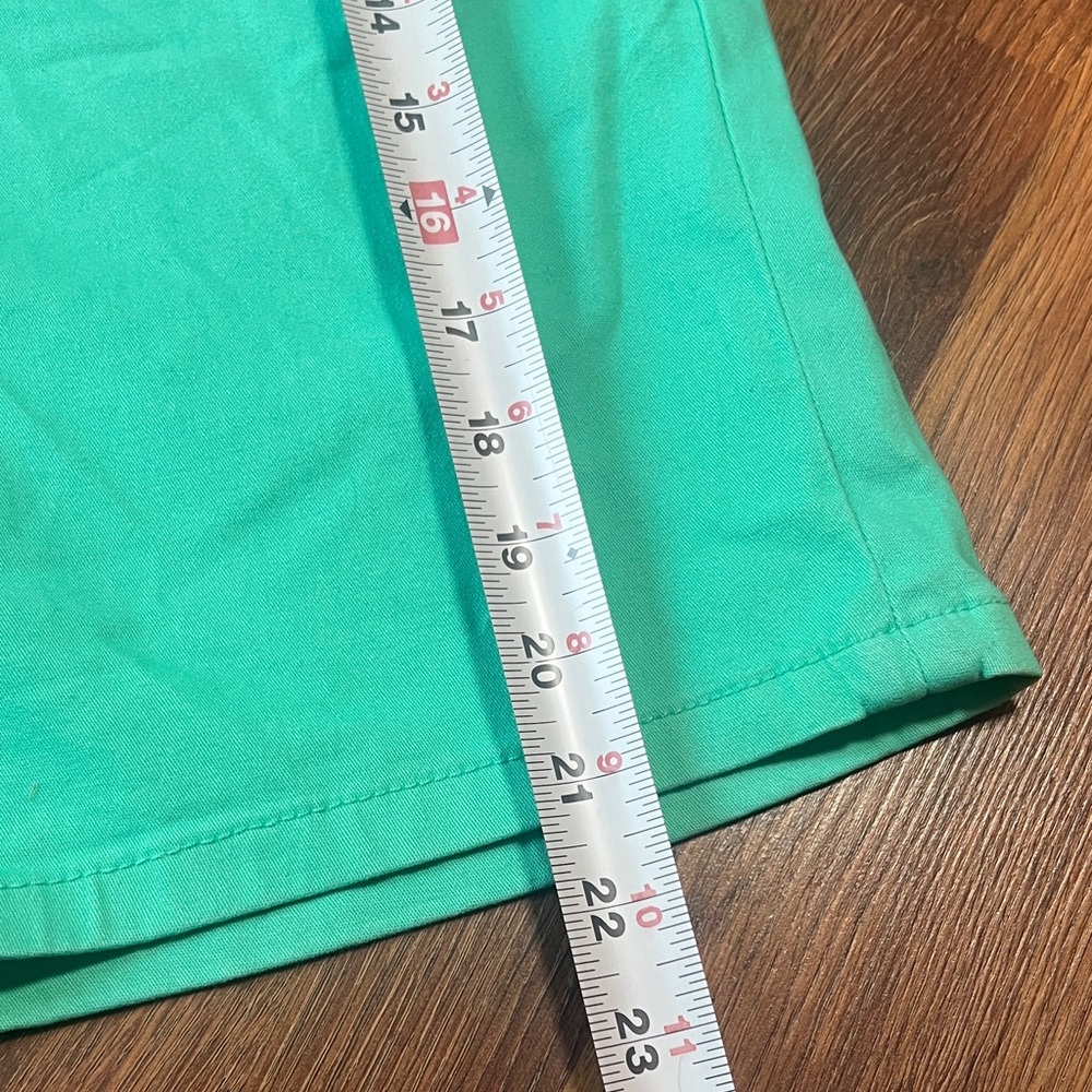 NWT - Men's Tailor Vintage - Green Khaki Shorts - 38 - Picture 6 of 12
